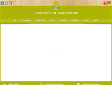 Tablet Screenshot of barendonk.nl